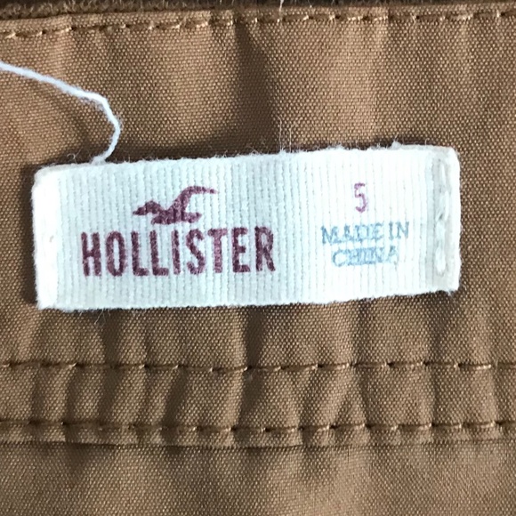 Hollister Faux Suede A-Line Skirt Brown Size 5 - Picture 5 of 5